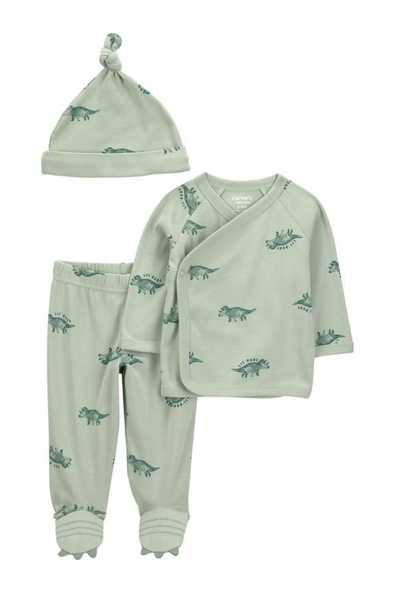 Baby Layette Outfit Set, 3-Piece, Sizes Preemie-6/9 Months