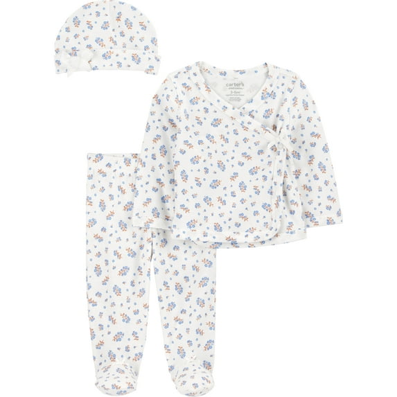 Carter's Child of Mine Baby Layette Outfit Set, 3-Piece, Sizes Preemie-6/9 Months