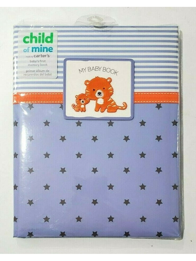 Child of Mine by Carter's Newborn Baby Boy Memory Scrapbook Album