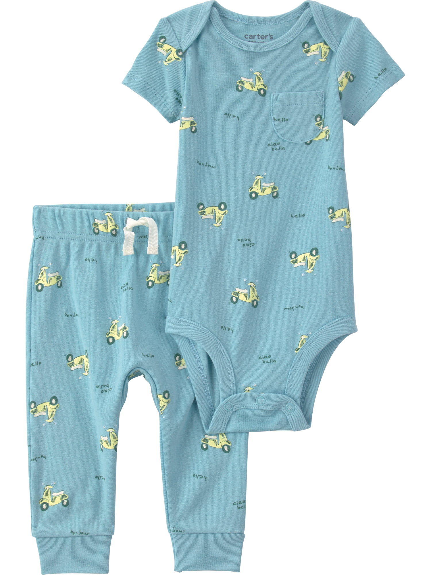 Carter's Child of Mine Baby Outfit Set, 2-Piece, Sizes 0/3-24 Months