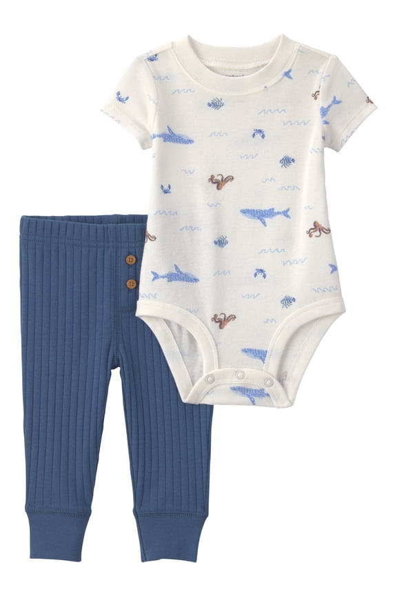 Baby Outfit Set, 2-Piece, Sizes 0/3-24 Months
