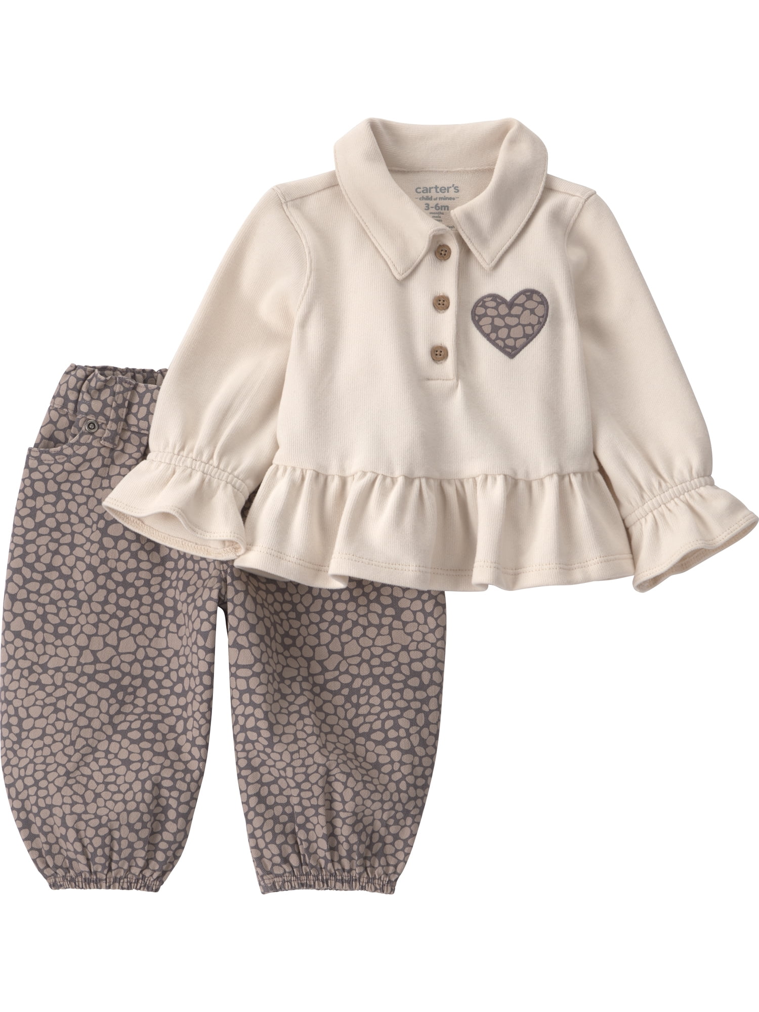 Carter's Child of Mine Baby Outfit Set, 2-Piece, Sizes 0/3 Months-24 Months