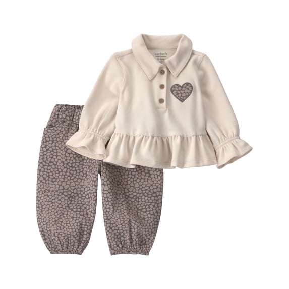 Carter's Child of Mine Baby Outfit Set, 2-Piece, Sizes 0/3 Months-24 Months