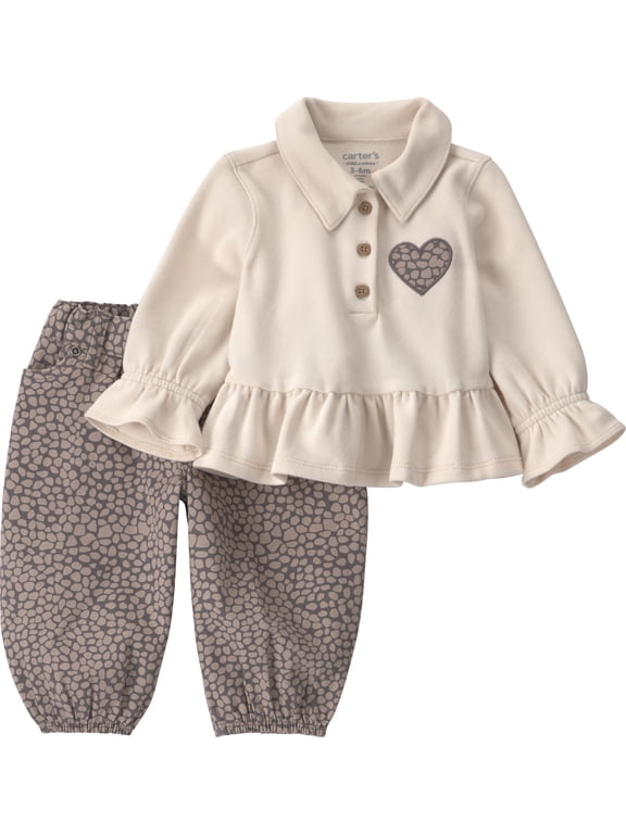 Baby Outfit Set, 2-Piece, Sizes 0/3 Months-24 Months