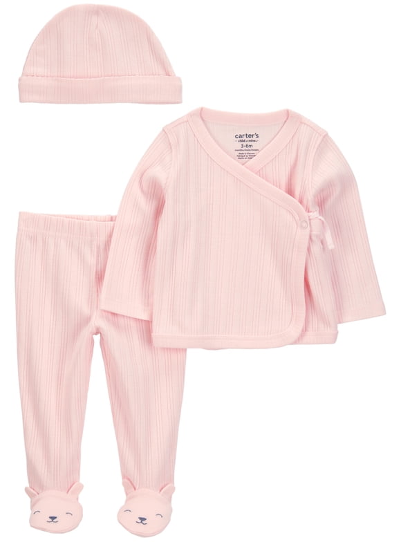 Baby Outfit Set, 3-Piece, Sizes Preemie-6/9 Months