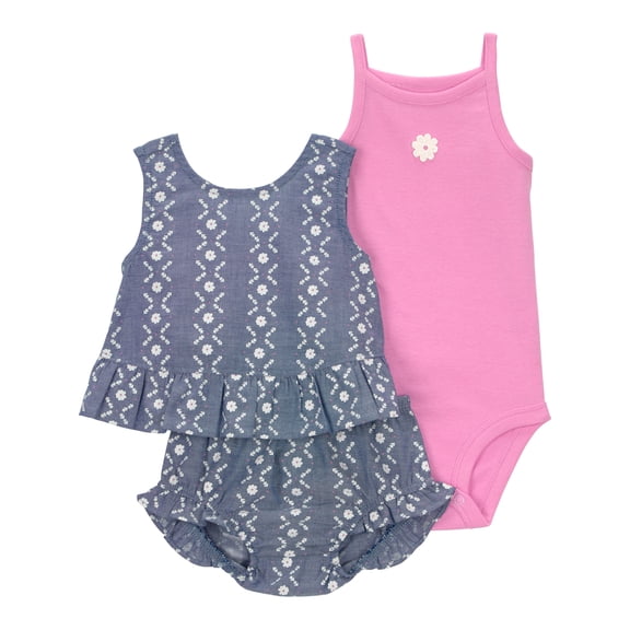 Carter's Child of Mine Baby Outfit Sets, 3-Piece, Sizes 0/3-24 Months