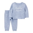 thumbnail image 1 of Carter's Child of Mine Baby Outfit Sweater Set, 2-Piece, Sizes Preemie-18 Months, 1 of 5