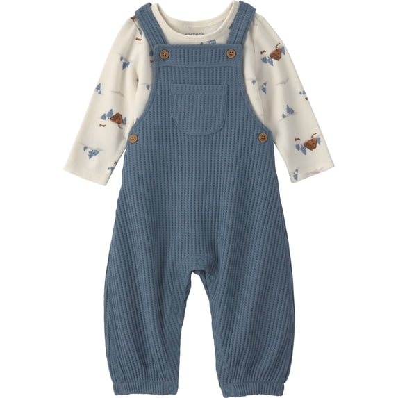 Carter's Child of Mine Baby Overall Set, 2-Piece, Sizes 0/3-24 Months