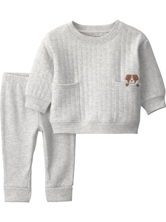 Baby Pant Set, 2-Piece, Sizes Preemie-6/9 Months