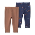 thumbnail image 1 of Carter's Child of Mine Baby Pants, 2-Pack, Preemie-12 Months, 1 of 6