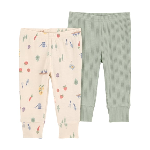 Carter's Child of Mine Baby Pants, 2-Pack, Sizes Preemie-24 Months