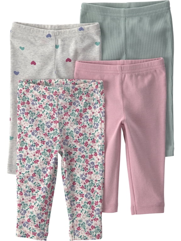 Baby Pants, Four-Pack, Sizes Preemie-12 Months