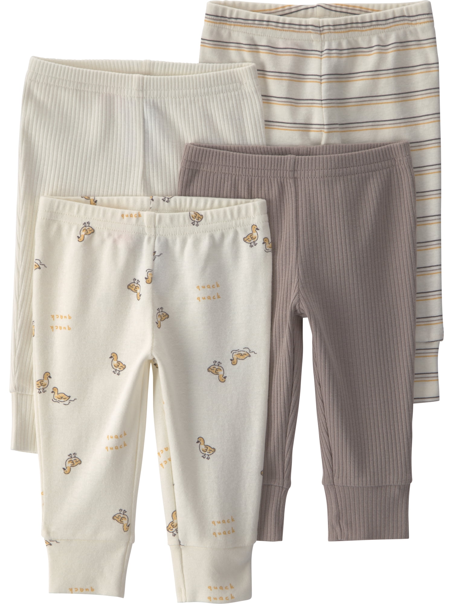 Carter's Child of Mine Baby Pants, Four-Pack, Sizes Preemie-12 Months
