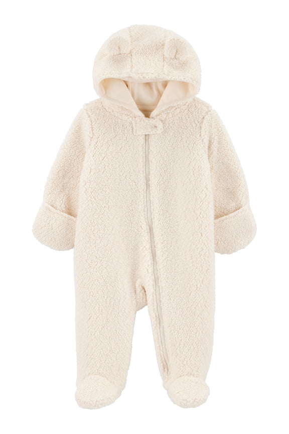 Baby Fleece Pram, Sizes Newborn-6/9 Months