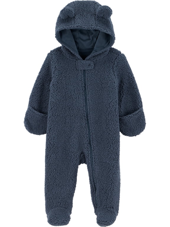 Baby Fleece Pram, Sizes Newborn-6/9 Months