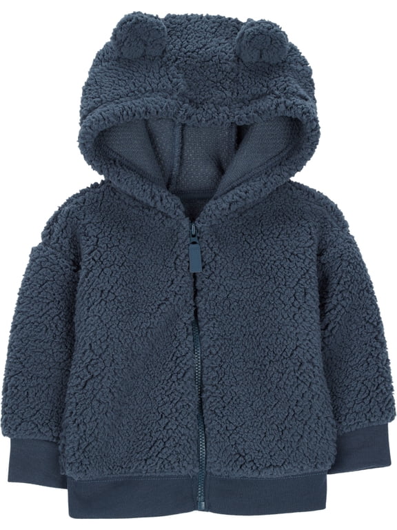 Baby Fleece Cardigan, Sizes Newborn-24 Months