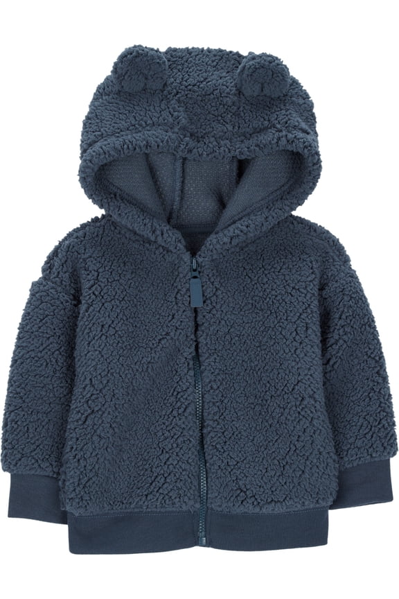 Baby Fleece Cardigan, Sizes Newborn-24 Months