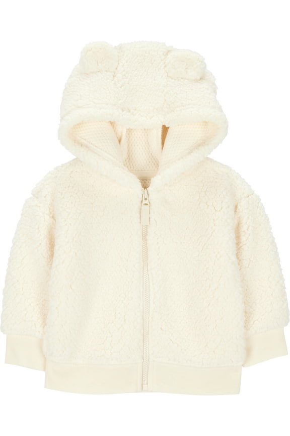 Baby Fleece Cardigan, Sizes Newborn-24 Months