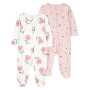 Carter's Child of Mine Baby Sleep N Play, 2-Pack, Sizes Preemie-6/9 Months