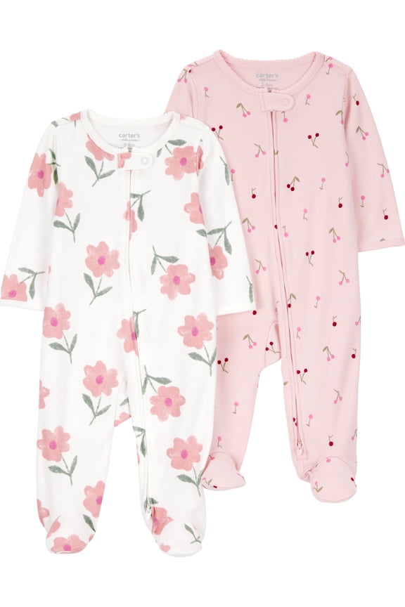 Baby Sleep N Play, 2-Pack, Sizes Preemie-6/9 Months