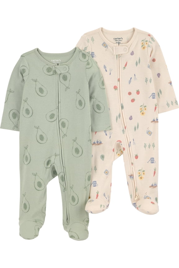 Baby Sleep 'N Play, 2-Pack, Sizes Preemie-6/9 Months