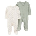 thumbnail image 1 of Carter's Child of Mine Baby Sleep N Play, 2-Pack, Sizes Preemie-6/9 Months, 1 of 6