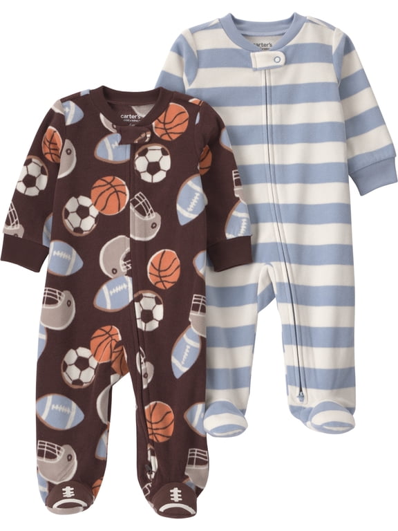 Baby Sleep 'N Play, 2-Pack, Sizes, Preemie-6/9 Months
