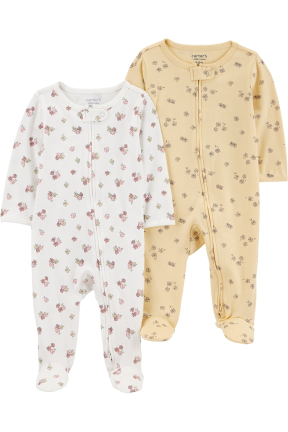 Baby Sleep N Play, 2-Pack, Sizes Preemie-6/9 Months