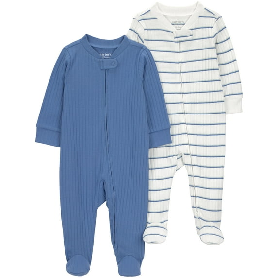 Carter's Child of Mine Baby Sleep 'N Play, 2-Pack, Sizes Preemie-6/9 Months