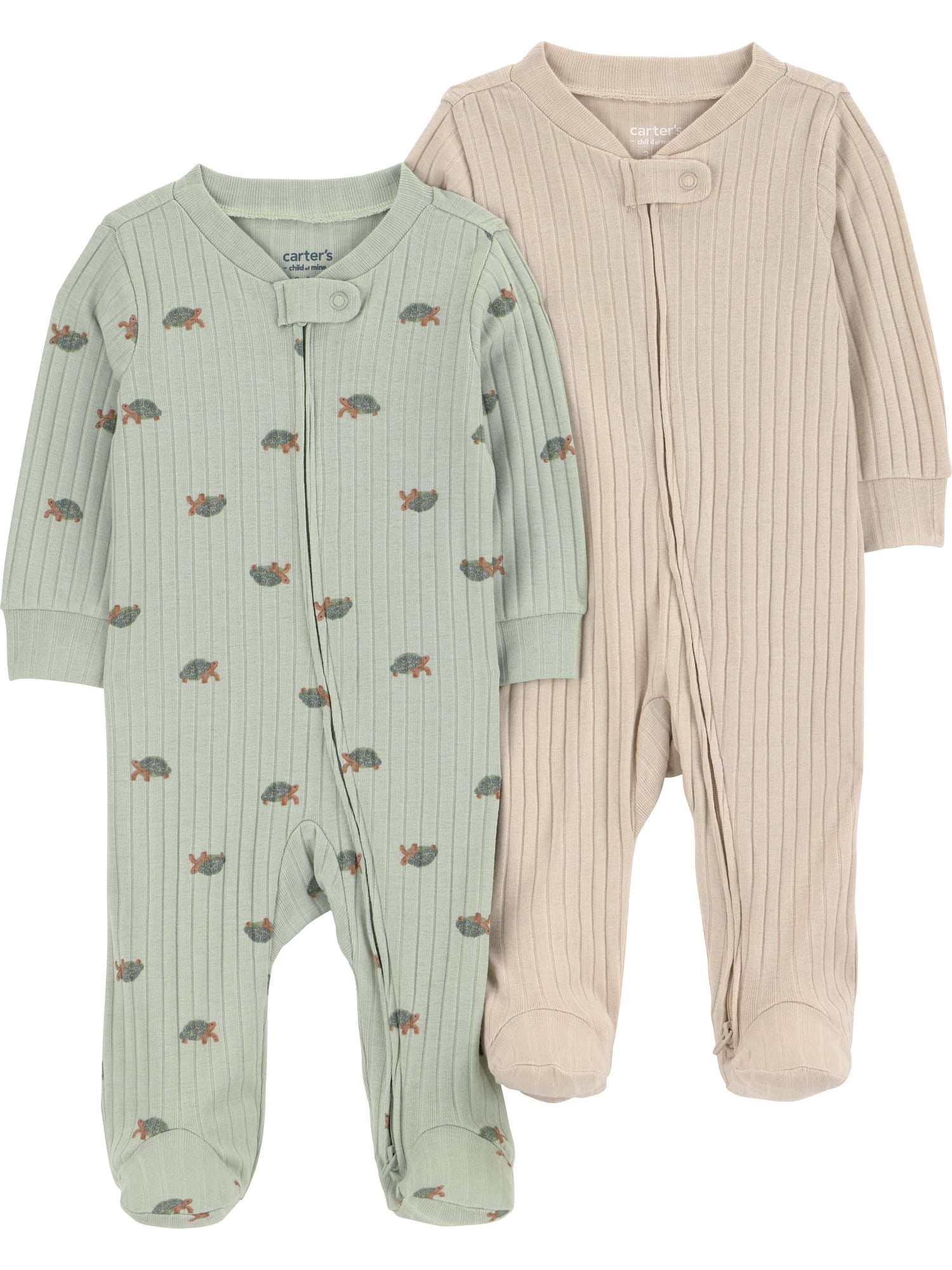 Carter's Child of Mine Baby Sleep 'N Play, 2-Pack, Sizes Preemie-6/9 Months