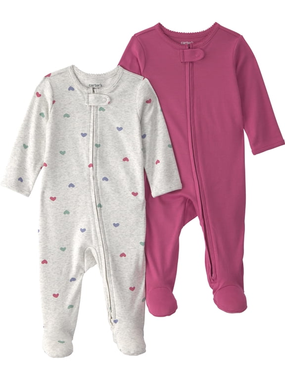 Baby Sleep N Play, 2-Pack, Sizes Preemie-6/9 Months