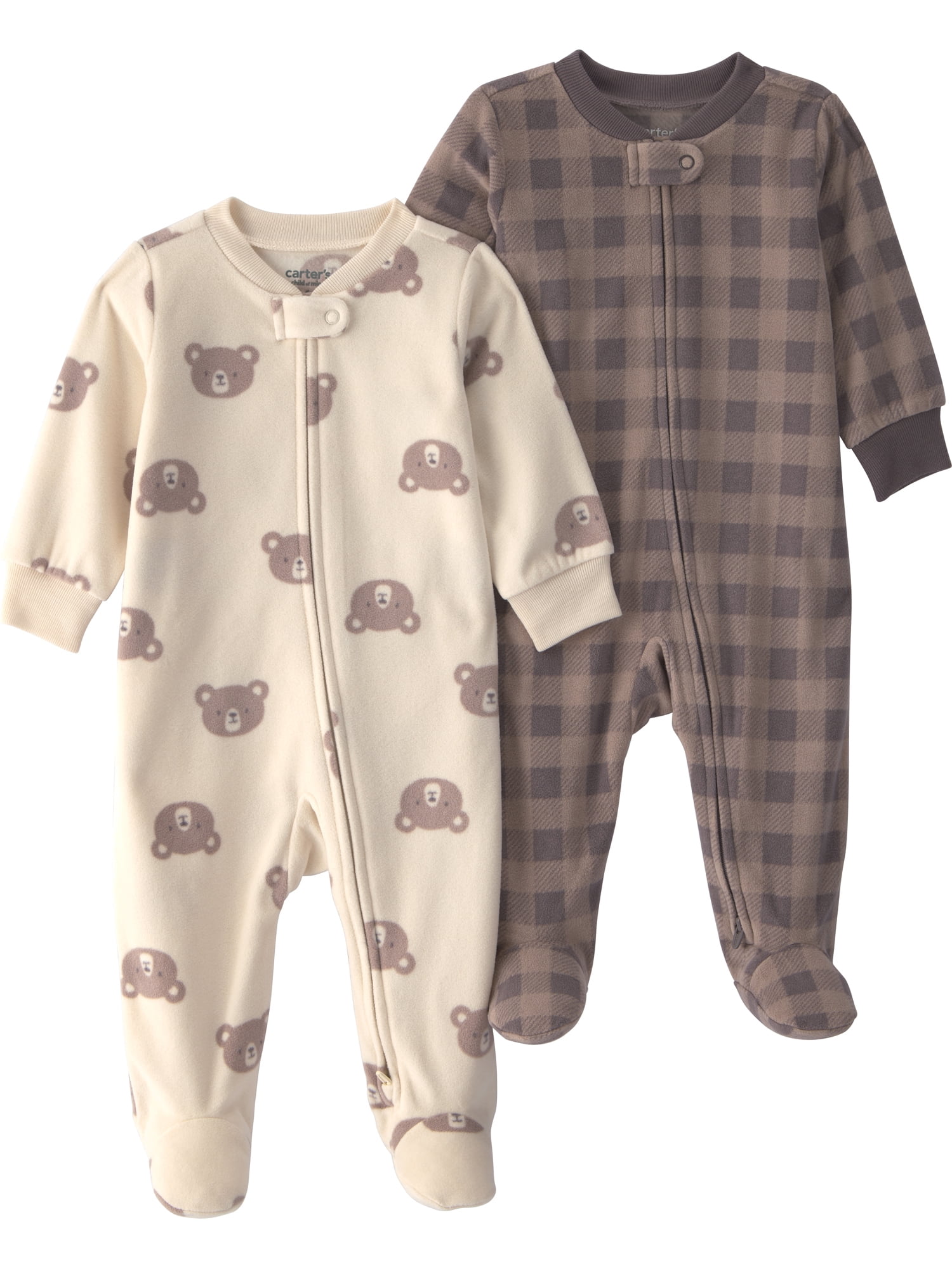 Carter's Child of Mine Baby Sleep 'N Play, 2-Pack, Sizes, Preemie-6/9 Months
