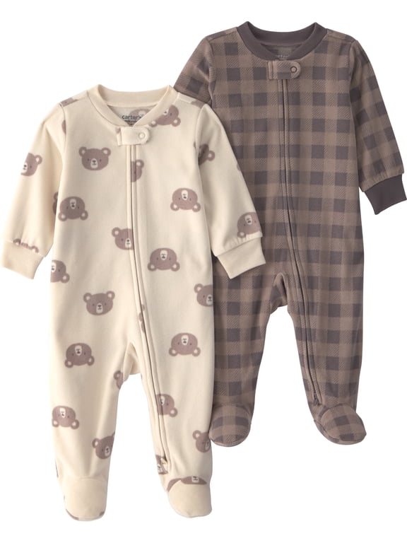 Baby Sleep 'N Play, 2-Pack, Sizes, Preemie-6/9 Months