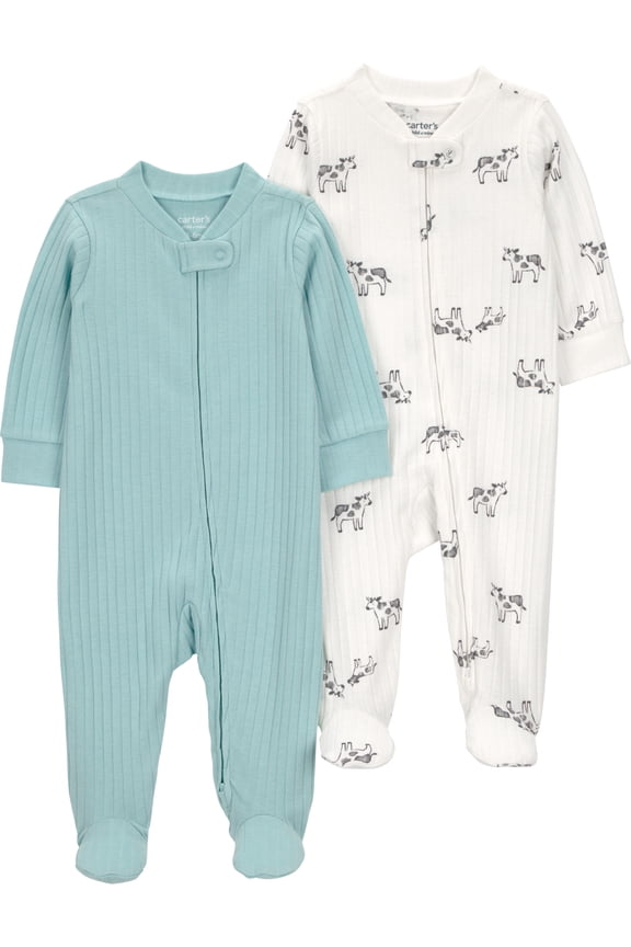 Baby Sleep 'N Play, 2-Pack, Sizes Preemie-6/9 Months