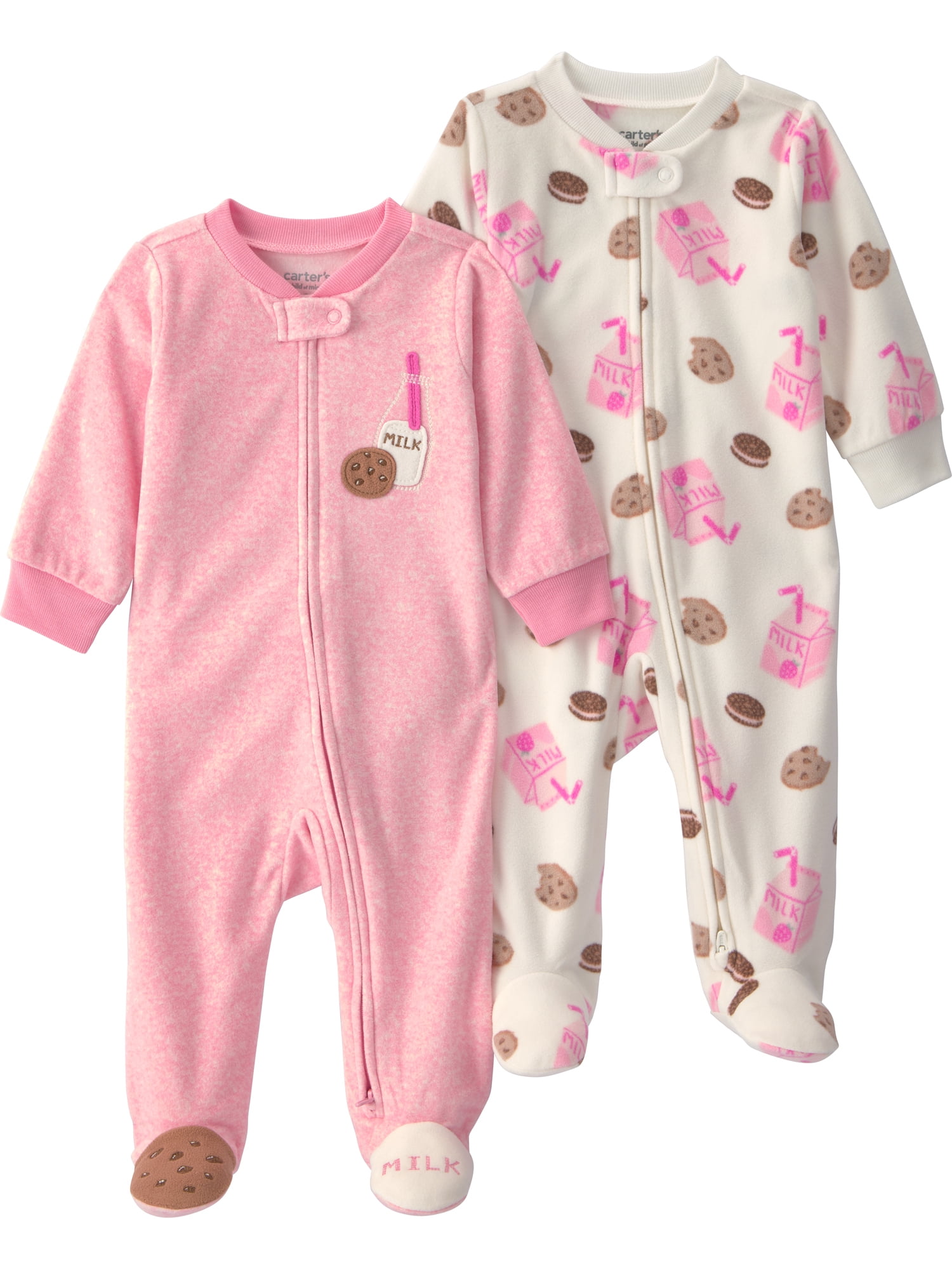 Carter's Child of Mine Baby Sleep 'N Play, 2-Pack, Sizes, Preemie-6/9 Months