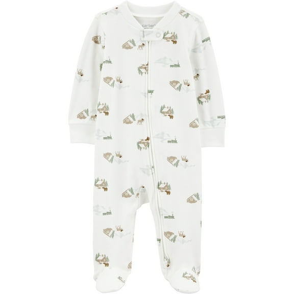 Carter's Child of Mine Baby Cotton One Piece Sleep N Play, Sizes Preemie-6/9 Months