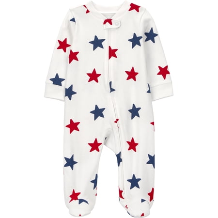 Carter's Child of Mine Patriotic Baby Sleep 'N Play, Sizes Preemie-6/9 Months