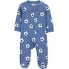 Actual Color: Blue Soccer, Clothing Size: 3-6 Months