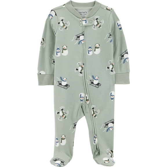 Carter's Child of Mine Baby Cotton One Piece Sleep N Play, Sizes Preemie-6/9 Months