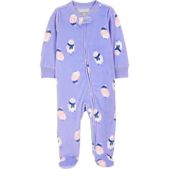 Carter's Child of Mine Baby Cozy Sleep N Play, Single & 2 Pack, Sizes Preemie-6/9 Months