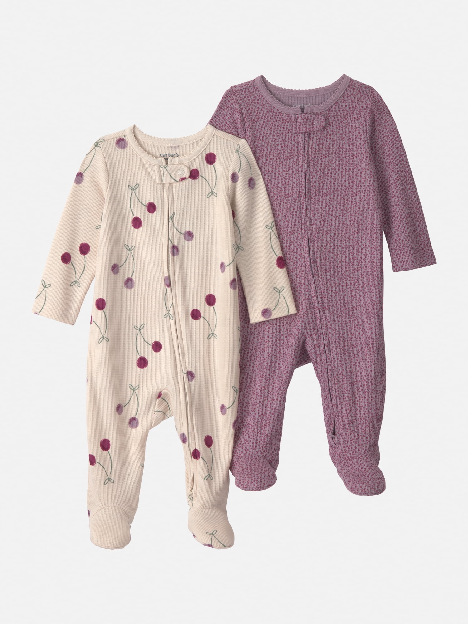 Carter's Child of Mine Baby Sleep and Play, 2-Pack, Sizes Preemie-6/9 Months