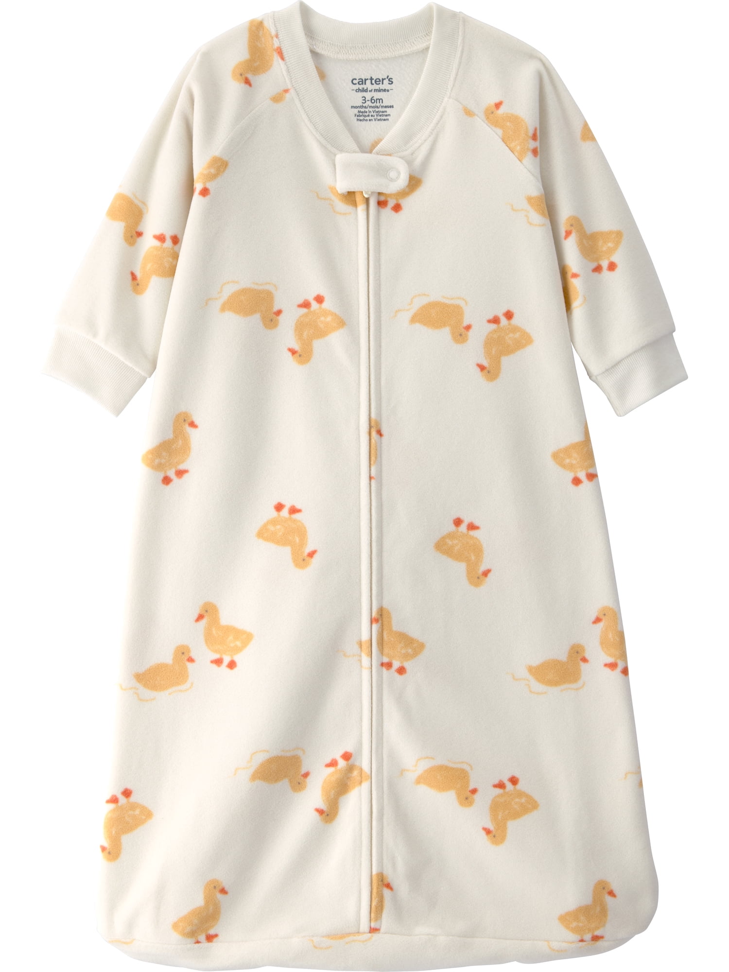 Carter's Child of Mine Baby Sleepbag, One-Piece, Sizes 3/6 Months- 6/9 Months