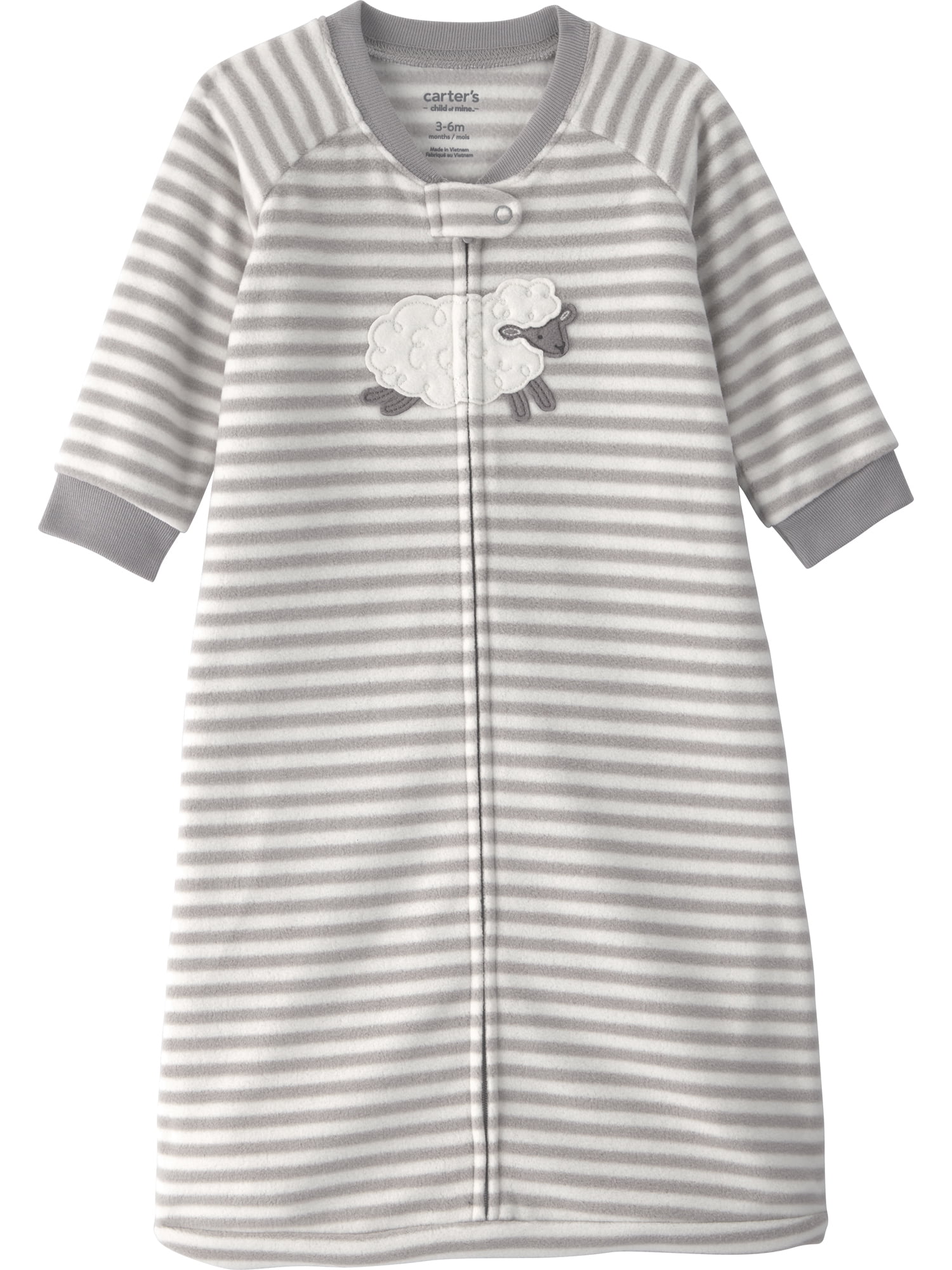 Carter's Child of Mine Baby Sleepbag, One-Piece, Sizes 3/6 Months- 6/9 Months