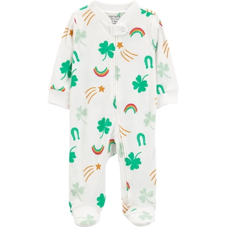 Carter's Child of Mine Baby St. Patrick's Sleep 'N Play, Sizes Newborn-6/9 Months