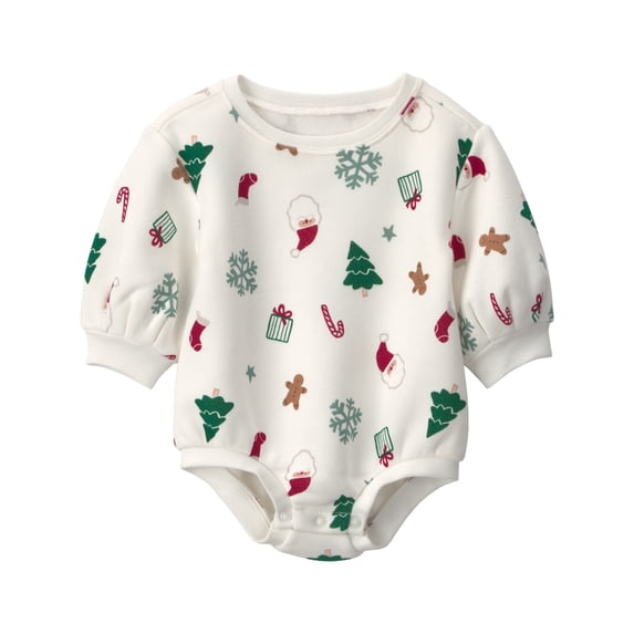 Carter's Child of Mine Baby Unisex Christmas Bodysuit, One-Piece, Sizes 0/3 - 24 Months