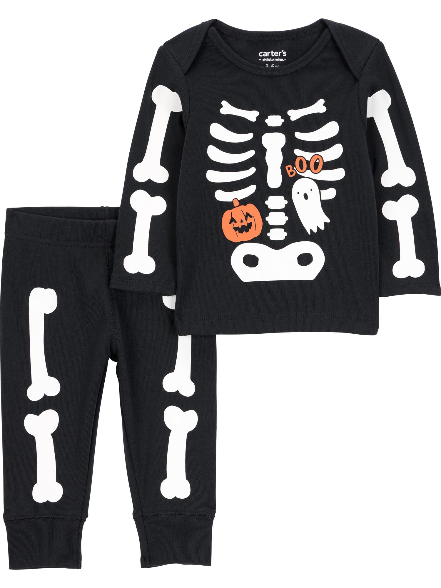 Carter's Child of Mine Baby Unisex Halloween Outfit Set, 2-Piece, Sizes Newborn-12 Months