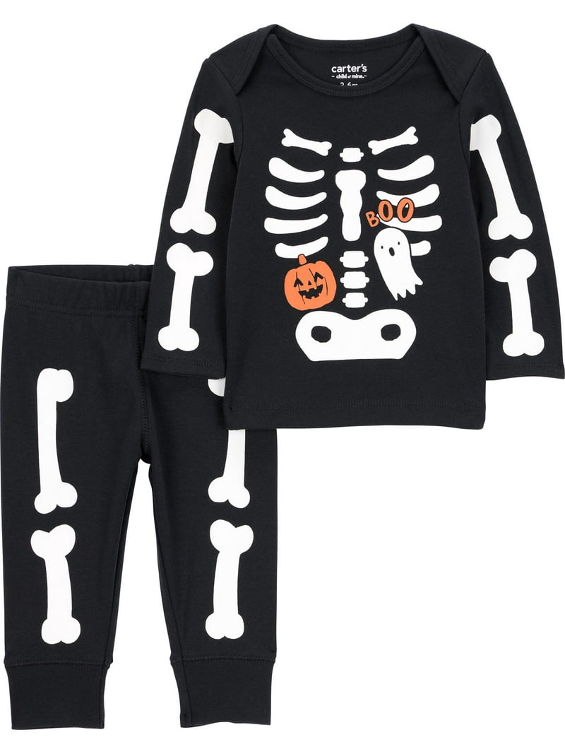 Carter's Child of Mine Baby Unisex Halloween Outfit Set, 2-Piece