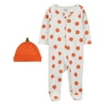 thumbnail image 1 of Carter's Child of Mine Baby Unisex Halloween Sleep N Play and Hat, 2-Piece, Sizes Preemie-6/9 Months, 1 of 5