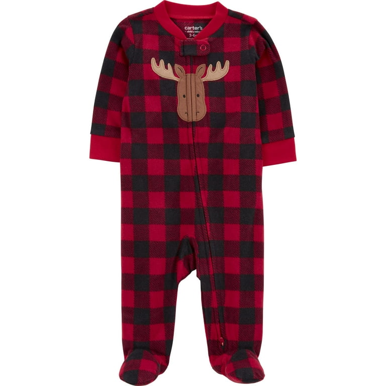 Carter s Child of Mine Baby Unisex Holiday Sleep n Play One Piece Sizes Preemie 6 9 Months Walmart