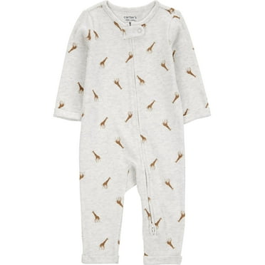 Carter's Child of Mine Baby Unisex Jumpsuit, Sizes Newborn-6/9 Months